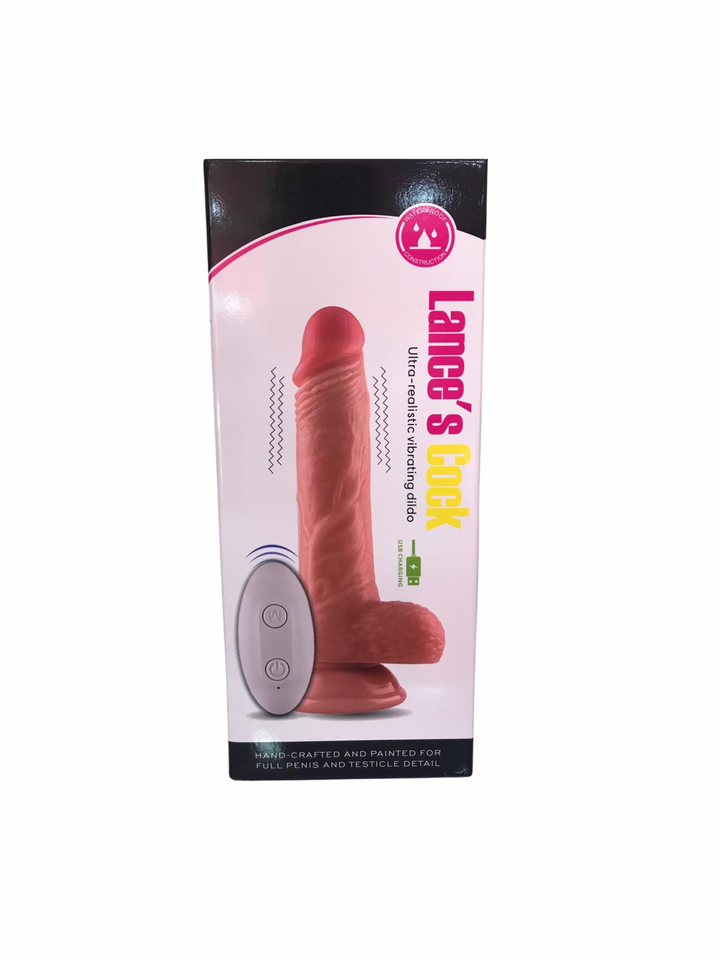 Vibrador realista recargable