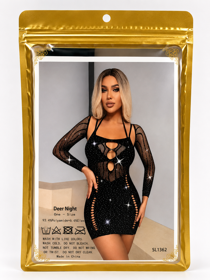 Vestido de Malla Lenceria