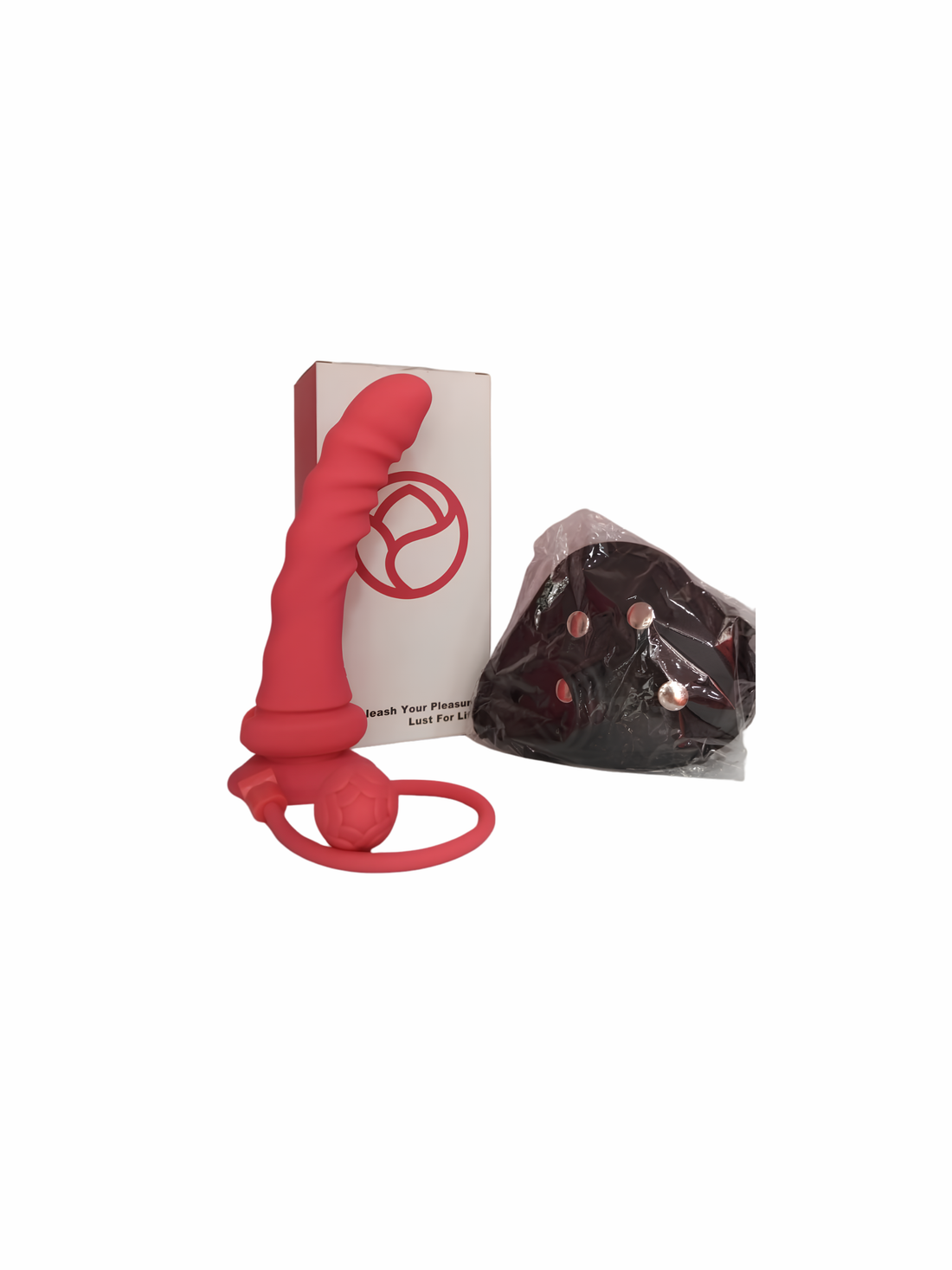 Kit de Arnés Ajustable con Consolador Texturizado – Lust For Life