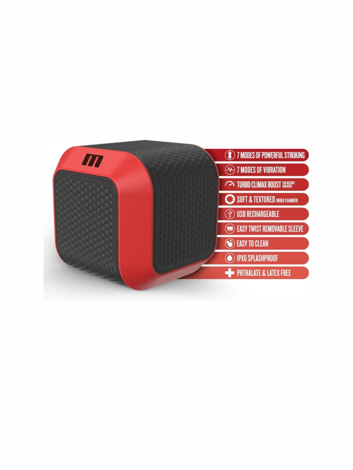 masturbador automatico slambox rotacion 360 recargable — imagen 4