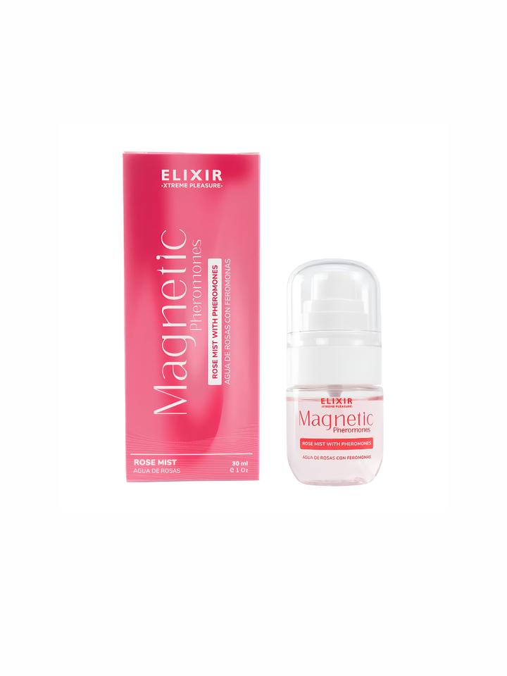 elixir magnetic rose mist con feromonas pantera roja