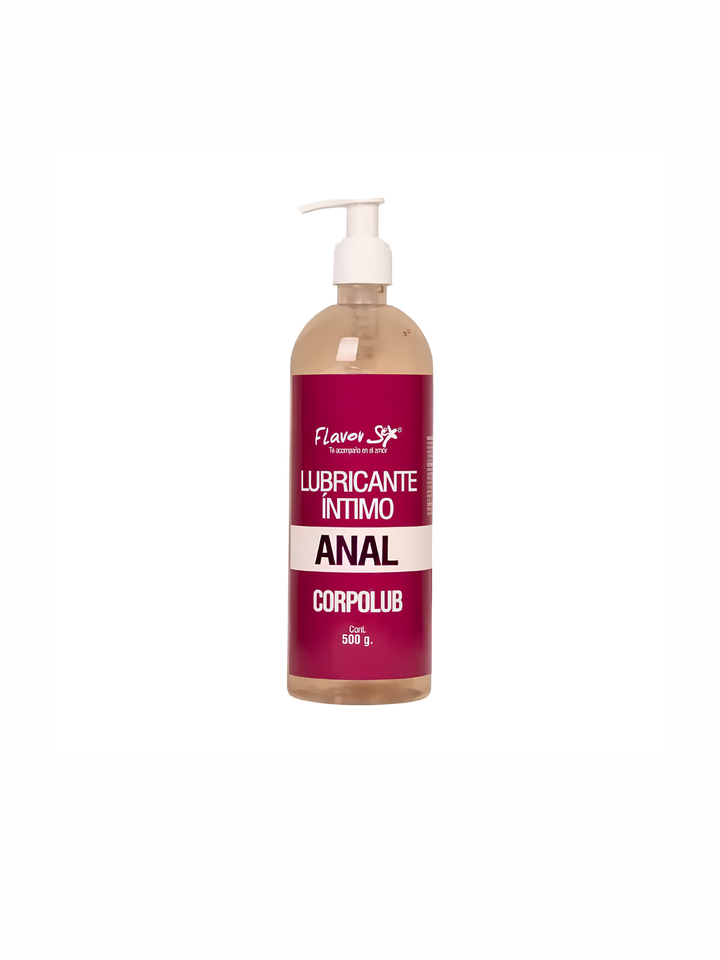 lubricante intimo anal flavor sex corpolub pantera roja