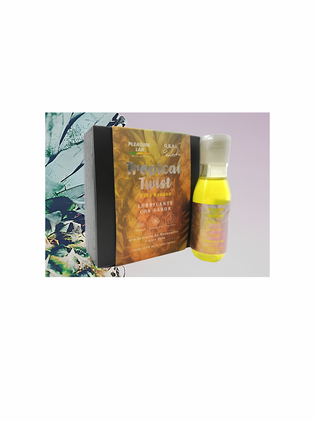 Tropical Twist Piña y Banano – Lubricante con sabor