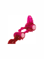 anillo vibrador xtreme scorpion wet dreams triple bala pantera roja — imagen 3