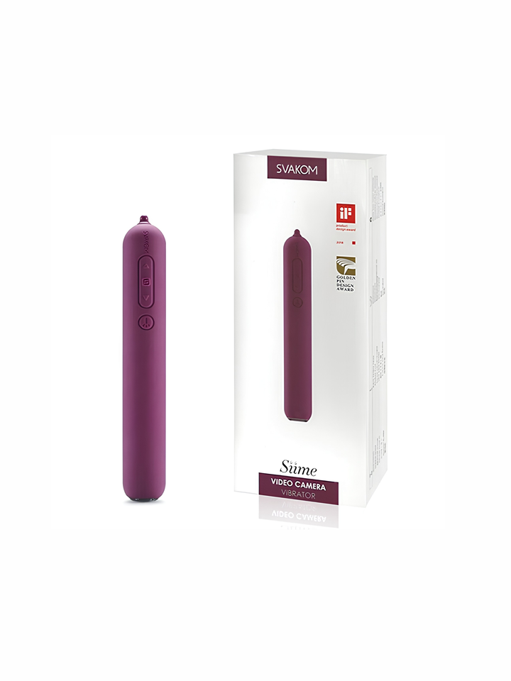 vibrador con camara siime svakom pantera roja