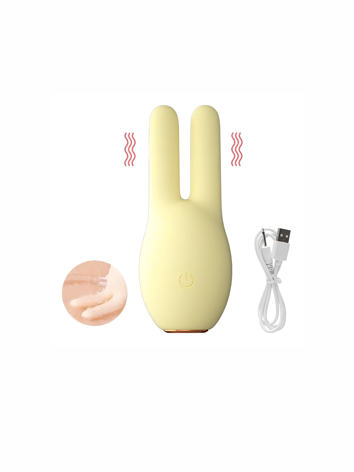 vibrador rabbit lilo recargable pantera roja