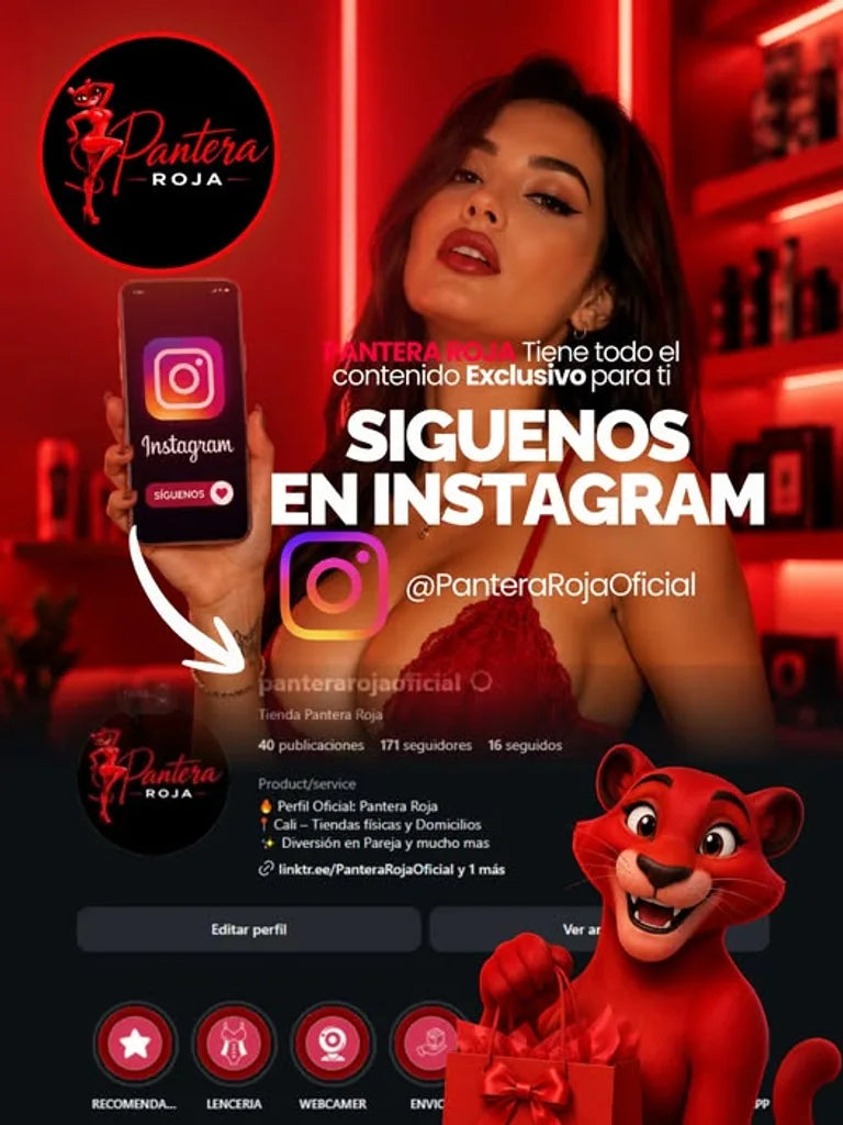 Sigue a Pantera Roja en Instagram